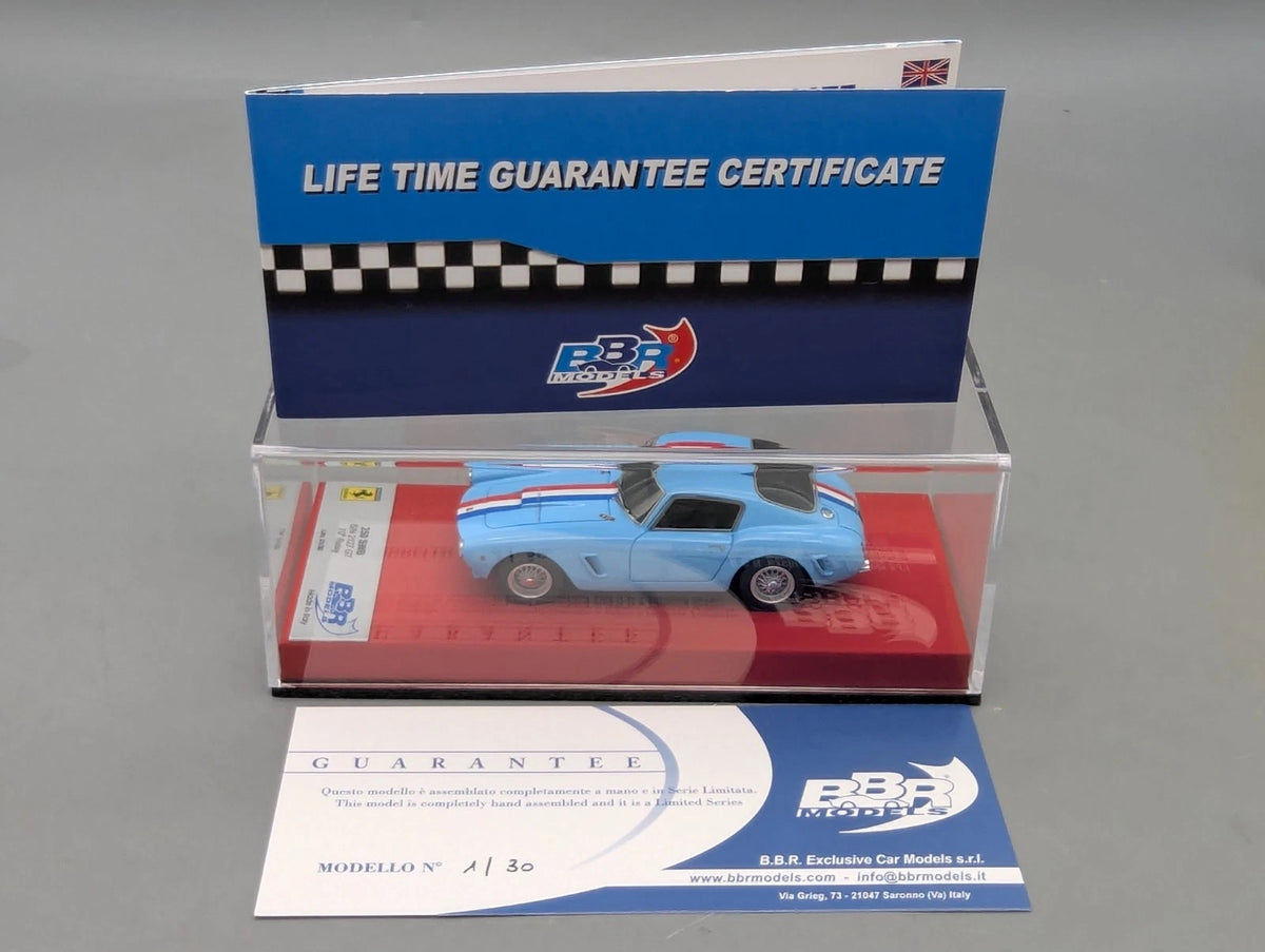 Modellautos 1:43 BBR Ferrari 250 SWB 70th Anniv. 2017 S/N 2127 GT 01/30 OVP