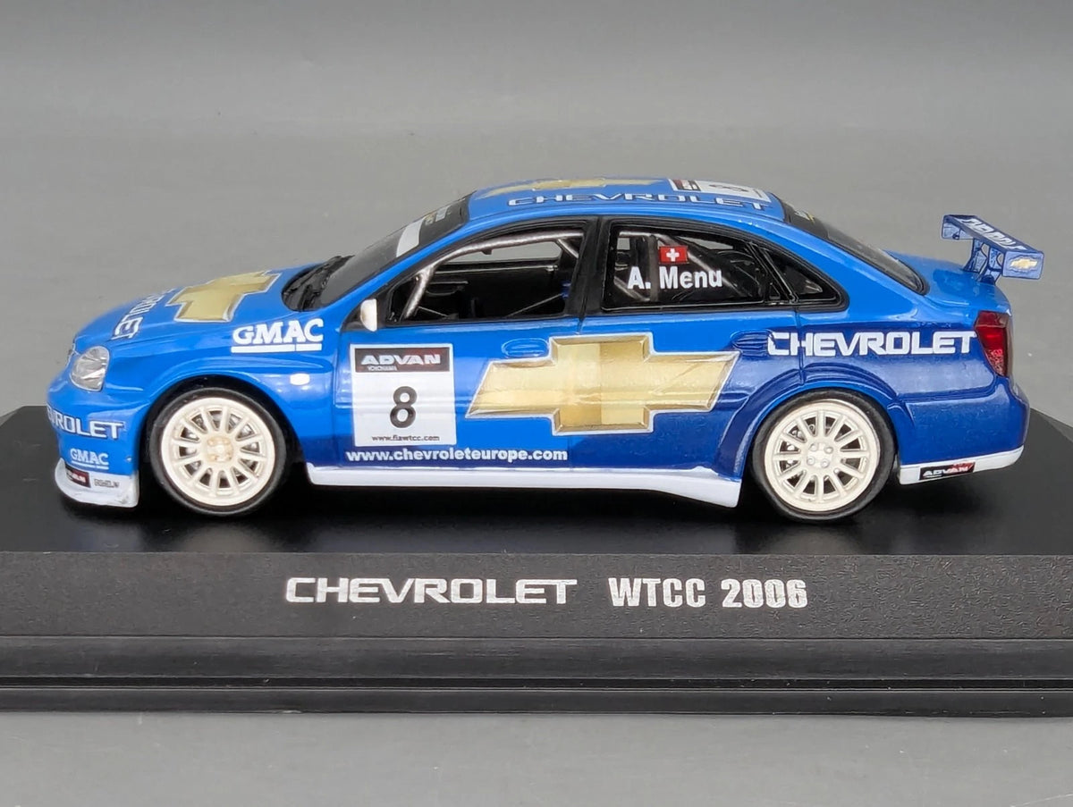 Modellautos 1:43 Norev Chevrolet WTCC 2006 #8 A. Menu OVP