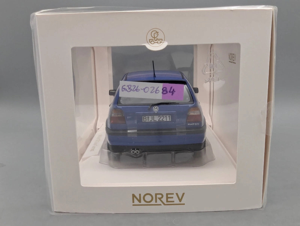 Modellautos 1:18 Norev Volkswagen VW Golf III GTI 1994 Jazz Blue mit OVP