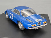 Modellautos 1:43 Trofeu Alpine A110 1600 S Rallye AGACI 1972 #22 mit Vitrine