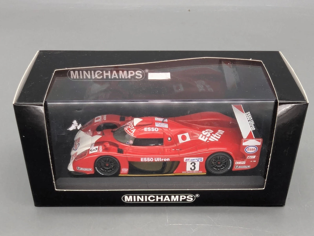 Modellautos 1:43 Minichamps Toyota GT-One Esso Zweiter 24h Le Mans 1999 #3 OVP