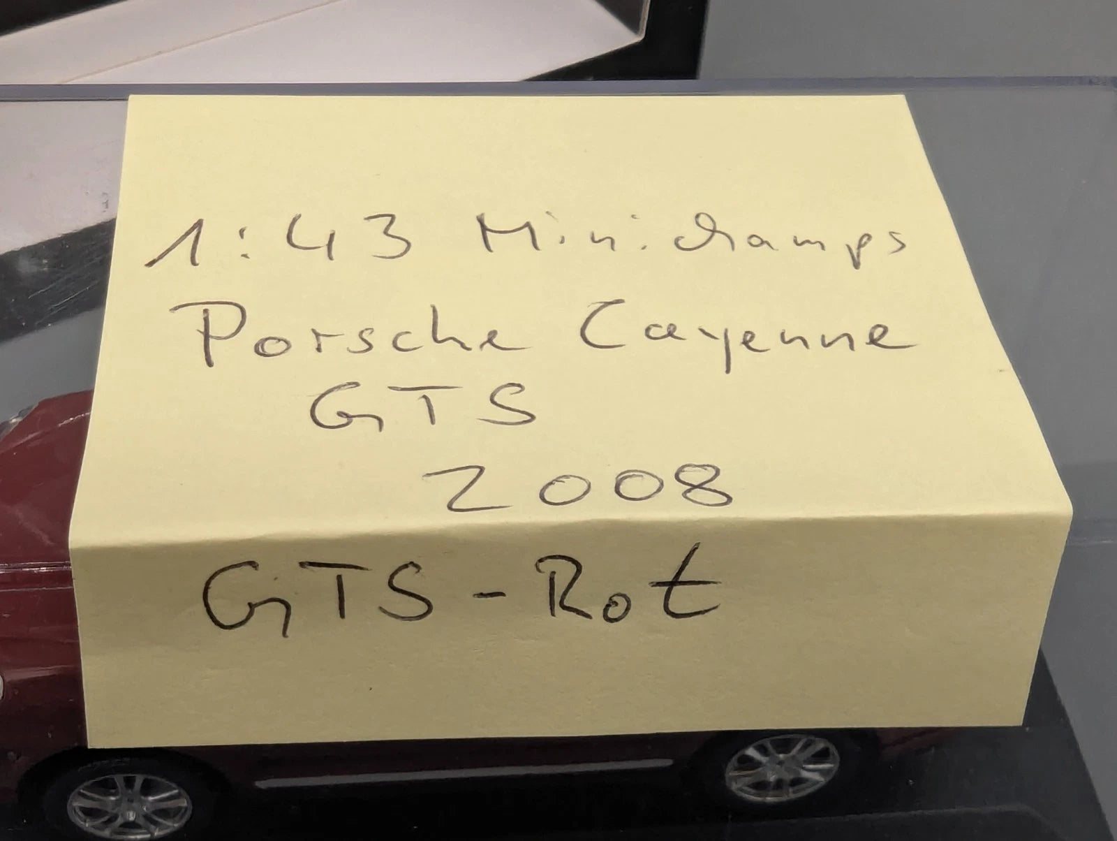 Modellautos 1:43 Minichamps Porsche Cayenne GTS 2008 GTS-Rot mit OVP