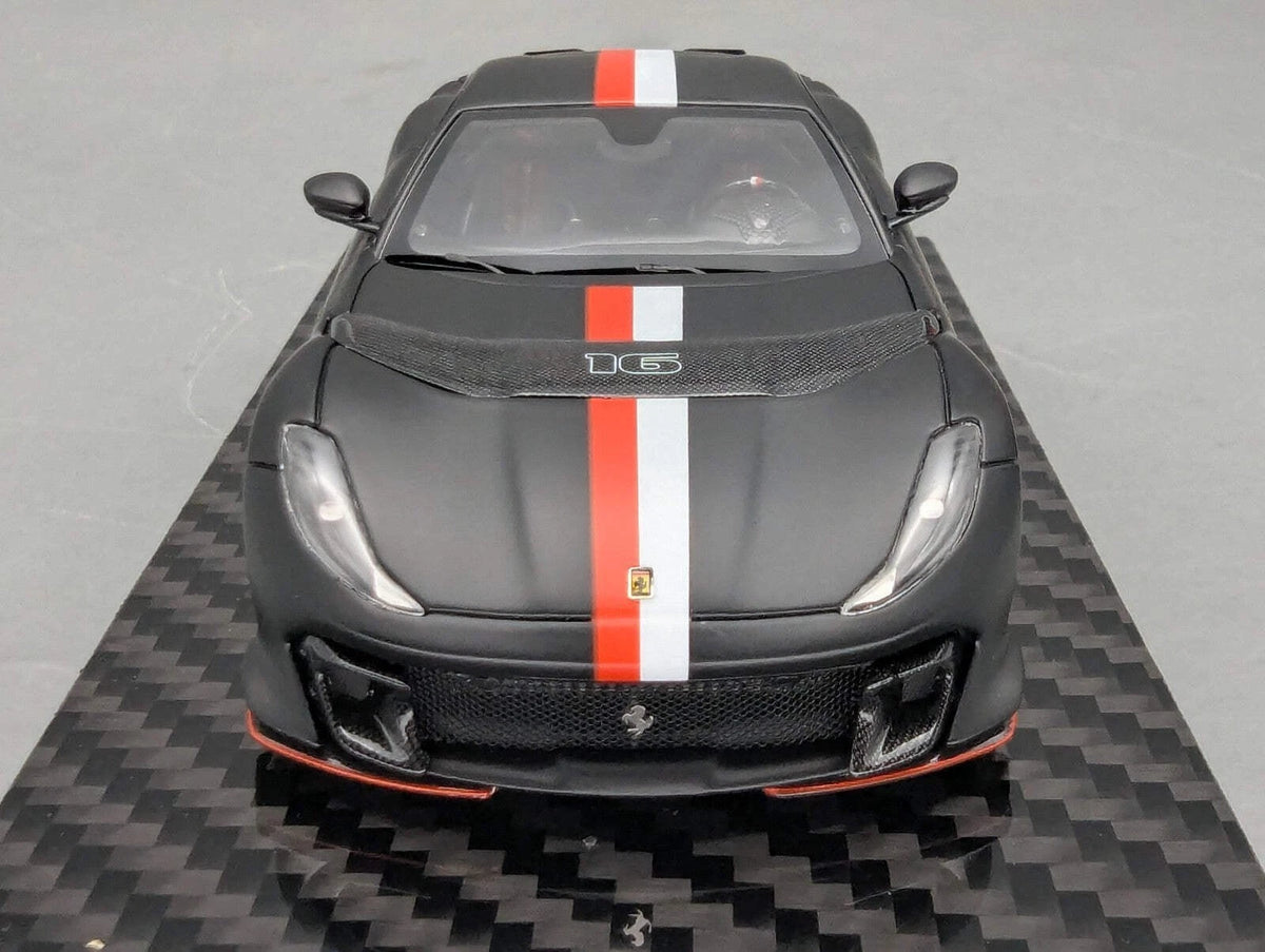 Modellautos 1:43 BBR Concept43 Ferrari 812 Competizione Nero Ltd 04/20 mit OVP