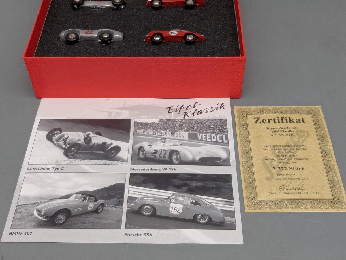 Modellautos 1:90 Schuco Piccolo-Set Eifel Klassik 4-teilig  OVP
