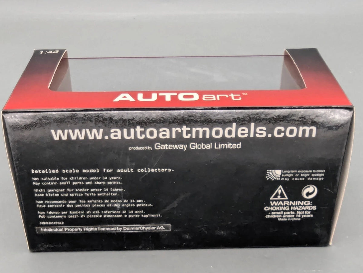 Modellautos 1:43 AUTOart Mercedes Benz 500SEC AMG Spa 1989 #6 Ludwig u. A. OVP