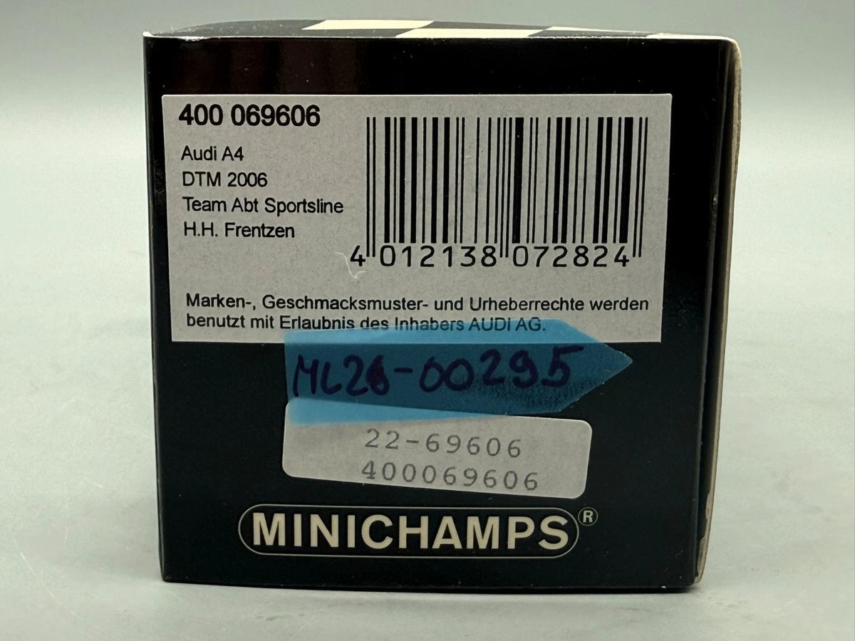 Modellautos 1:43 Minichamps Audi A4 DTM 2006 #6 mit OVP