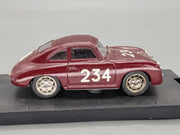 Modellautos 1:43 Brumm Porsche 356 Mille Miglia 1952 #234 mit OVP