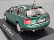 Modellautos 1:43 Minichamps Audi A6 Avant Grün Metallic mit Dealer OVP