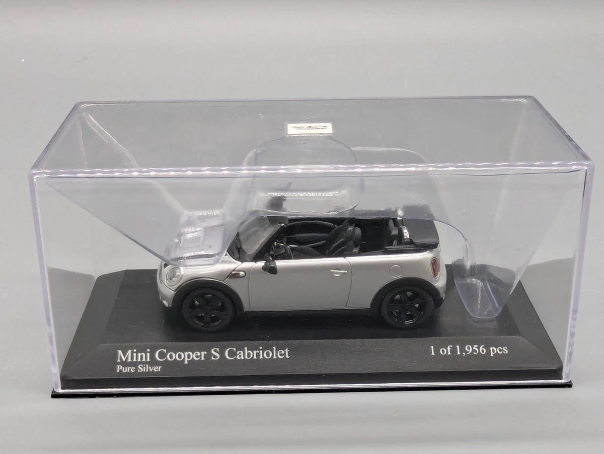 Modellautos 1:43 Minichamps Mini Cooper S Cabriolet 2009 Haube zum Öffnen OVP
