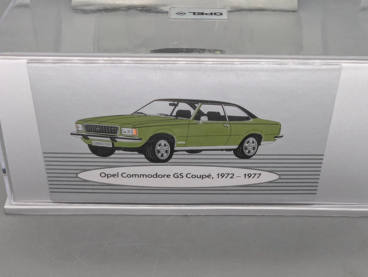 Modellautos 1:43 Ixo PCT Opel Car Collection Opel Commodore GS Coupe Dealer OVP