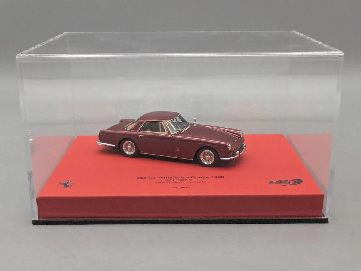 Modellautos 1:43 BBR Ferrari 250 GT Pininfarina Coupe S/N 1987 GT 08/10 mit OVP