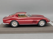 Modellautos 1:18 BBR Ferrari 275 GTB/4 1966 S/N 09925 01/16 mit Vitrine und OVP