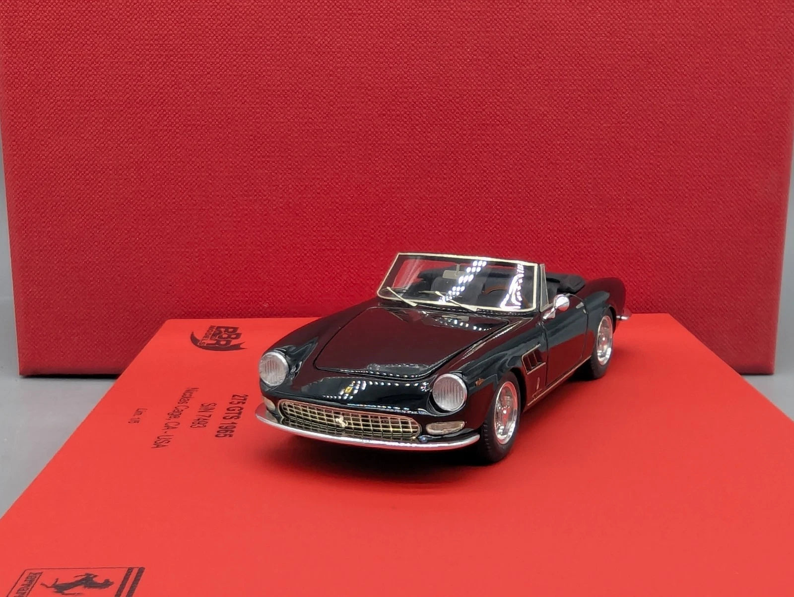 Modellautos 1:43 BBR Ferrari 275 GTS 1965 Nicolas Cage Personal Car  01/05 OVP