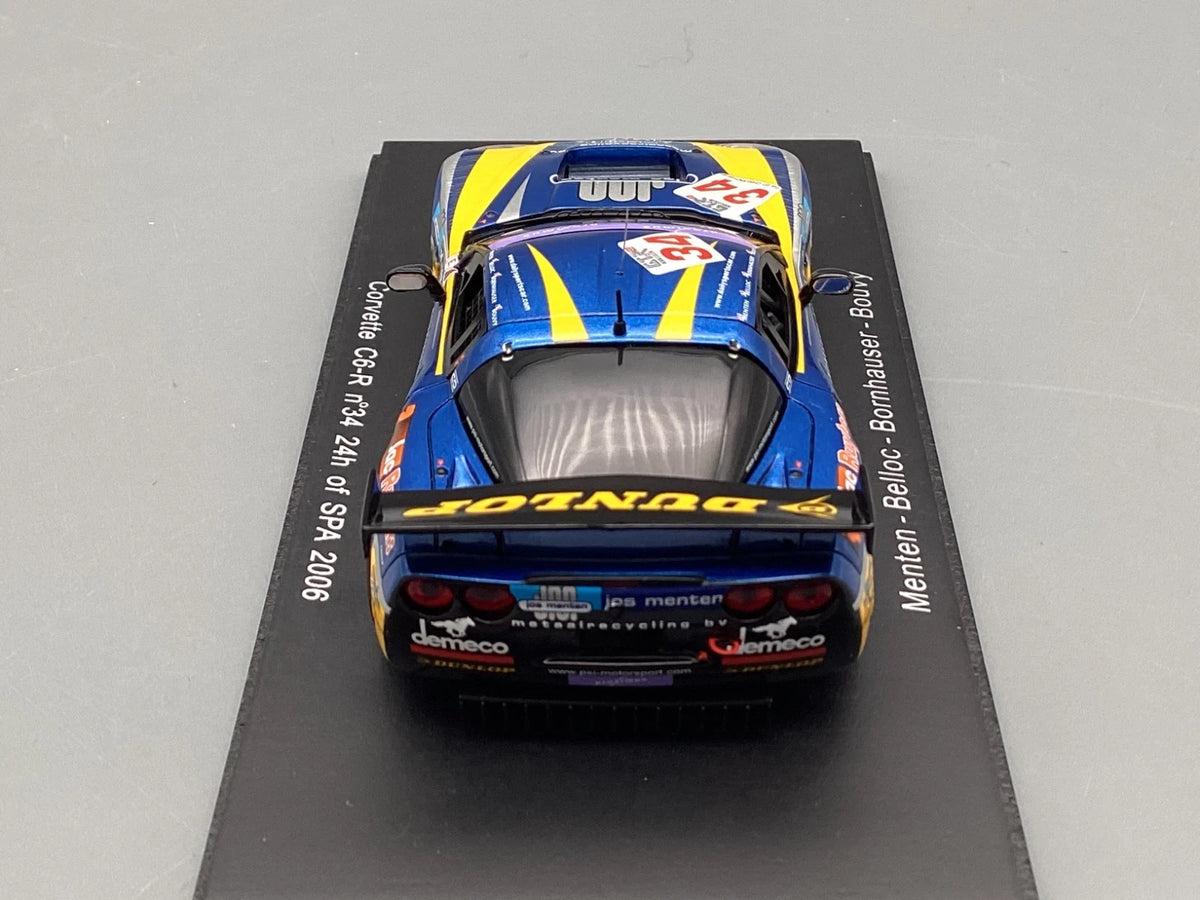 Modellautos 1:43 Spark Corvette C6-R 24h Spa 2006 #34 mit OVP