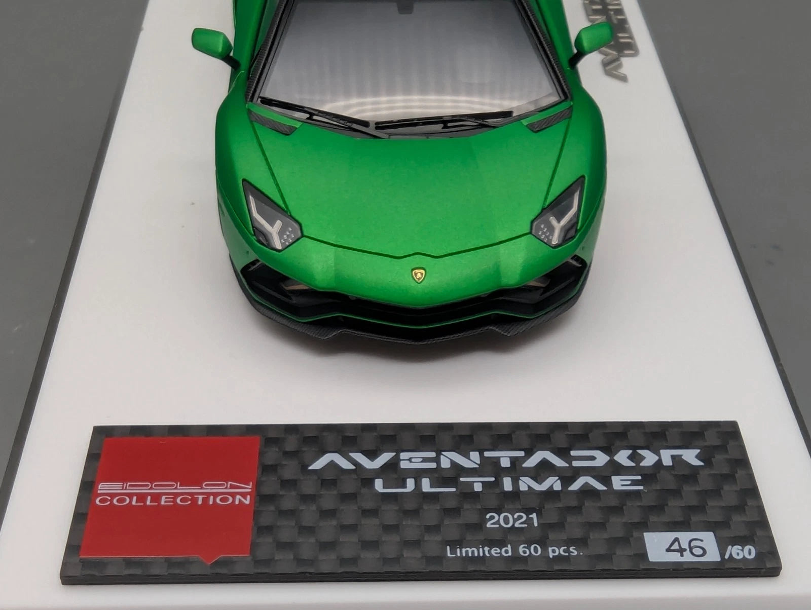 Eidolon Make Up 1:43 Lamborghini Aventador LP780-4 Ultimae 2021 Verde 46/60 OVP
