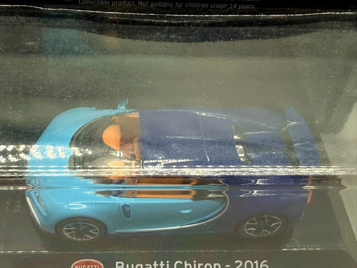 Modellautos 1:43 Altaya Bugatti Chiron mit OVP