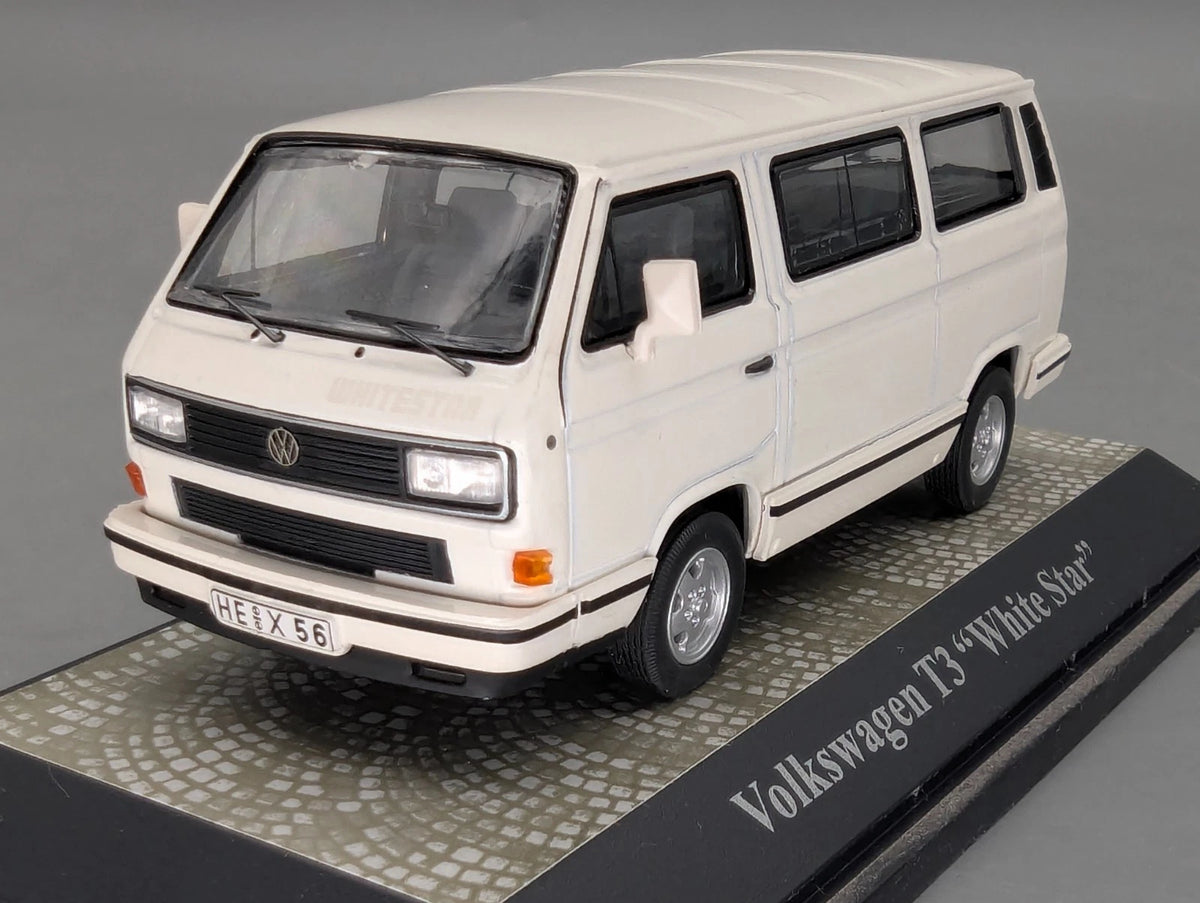 Modellautos 1:43 Premium ClassiXXs VW T3 White Star Pastellweiß mit OVP
