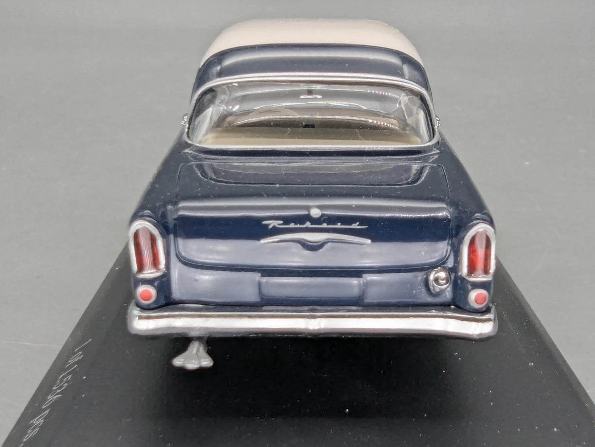 Modellautos 1:43 Minichamps Opel Rekord P1 1958 Royalblau Dark Blue Blau mit OVP