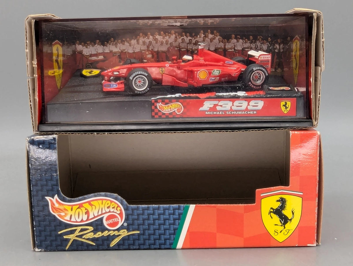 Modellautos 1:43 Hot Wheels Racing Ferrari F399 1999 #3 Schumacher mit OVP