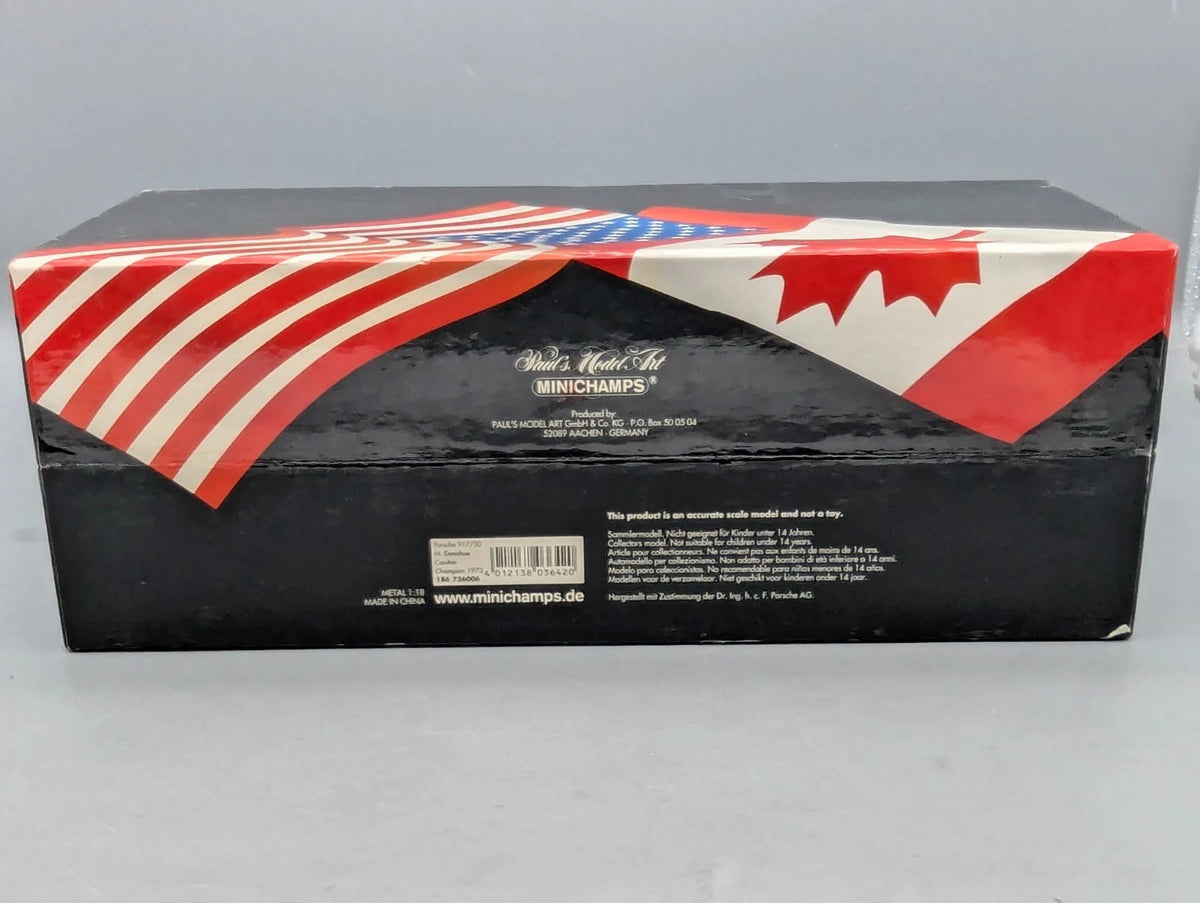 Modellautos 1:18 Minichamps Porsche 917/30 WINNER CanAm 1973 #6 M. Donohue OVP