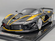 Modellautos 1:12 BBR Ferrari FXX-K EVO Nero Stellato Car #44 Ltd 07/10 OVP