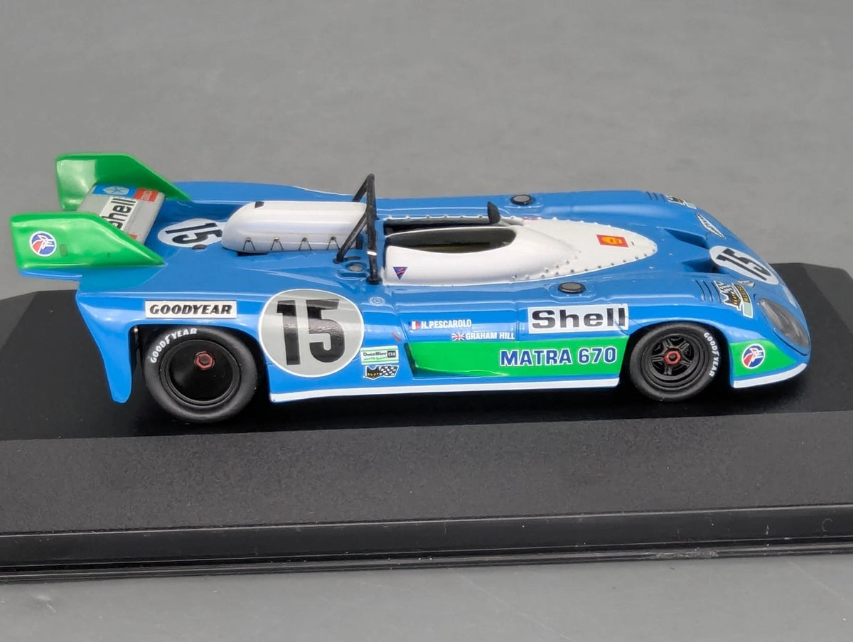 Modellautos 1:43 IXO Matra 670 WINNER  24h Le Mans 1972 #15 Hill Pescarolo