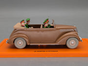 Modellautos 1:43 Atlas Tintin - Le Sceptre D'Ottokar mit Zertifikat Vitrine OVP