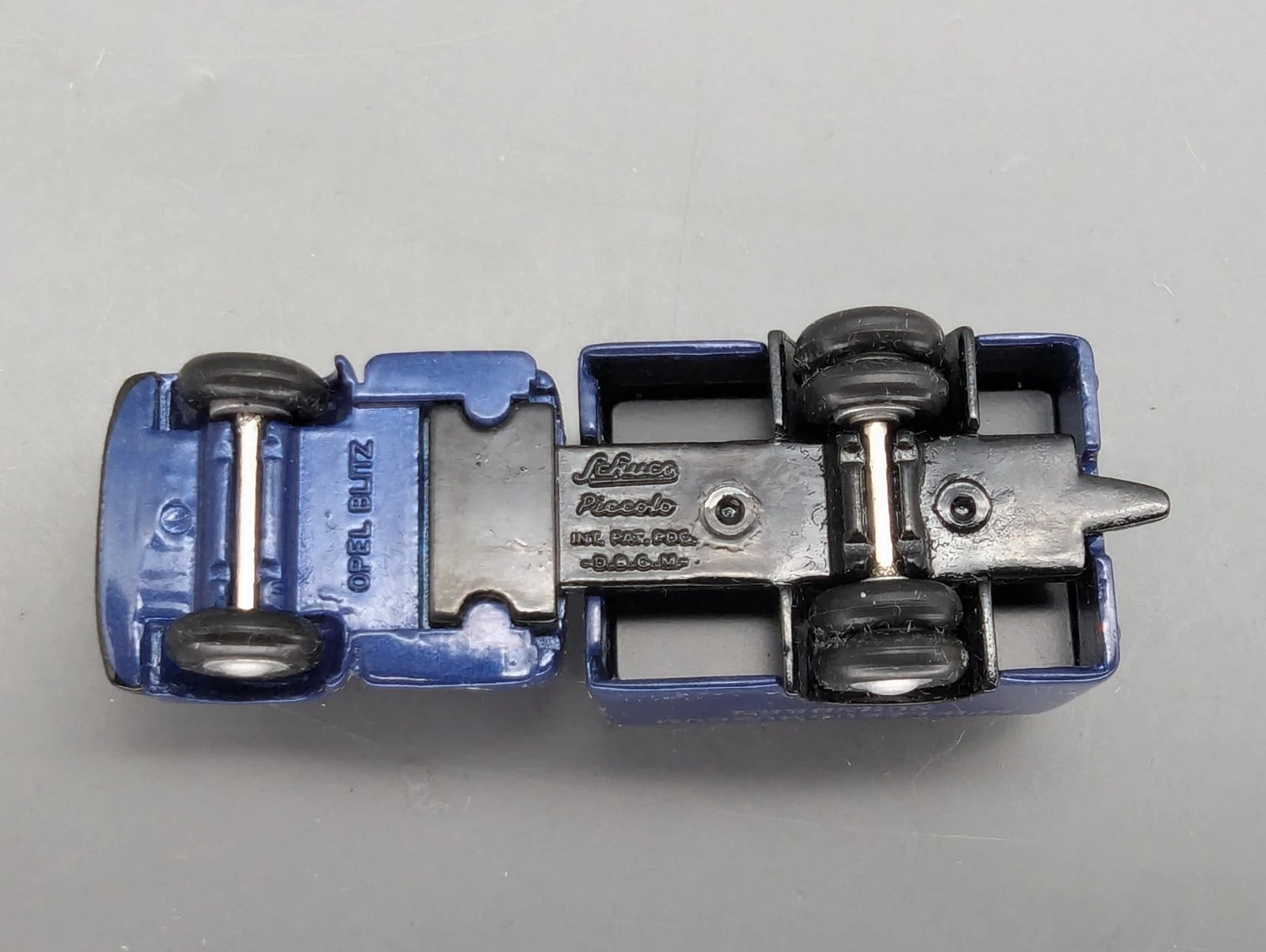 Modellautos 1:90 Schuco Piccolo Opel Blitz Die blaue Nacht 2008 Nürnberg in OVP
