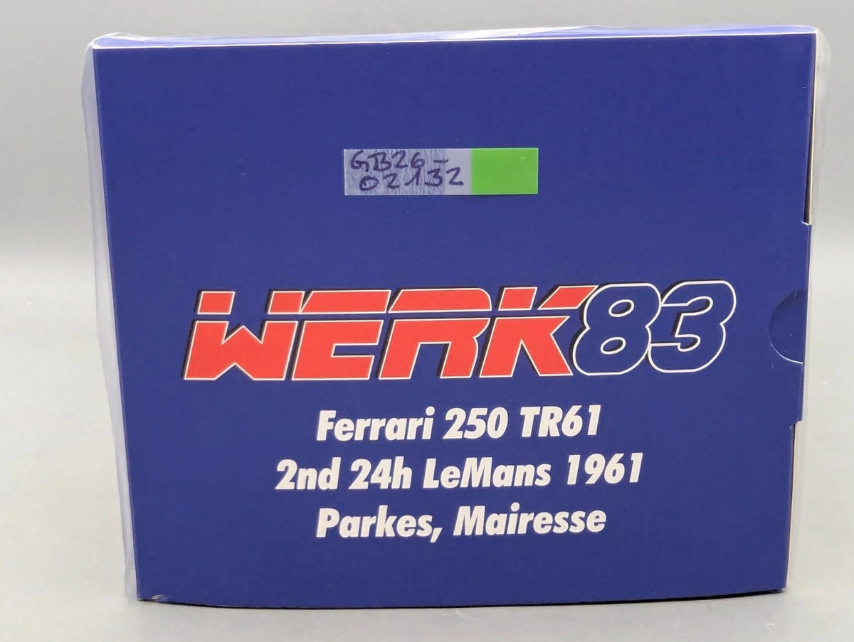Modellautos 1:18 Werk83 Ferrari 250 TR61 2nd 24h Le Mans 1961 #11 mit OVP