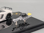 Eidolon Make Up 1:43 Lamborghini Aventador LP760-2 Engine Set Oakley Weiß OVP