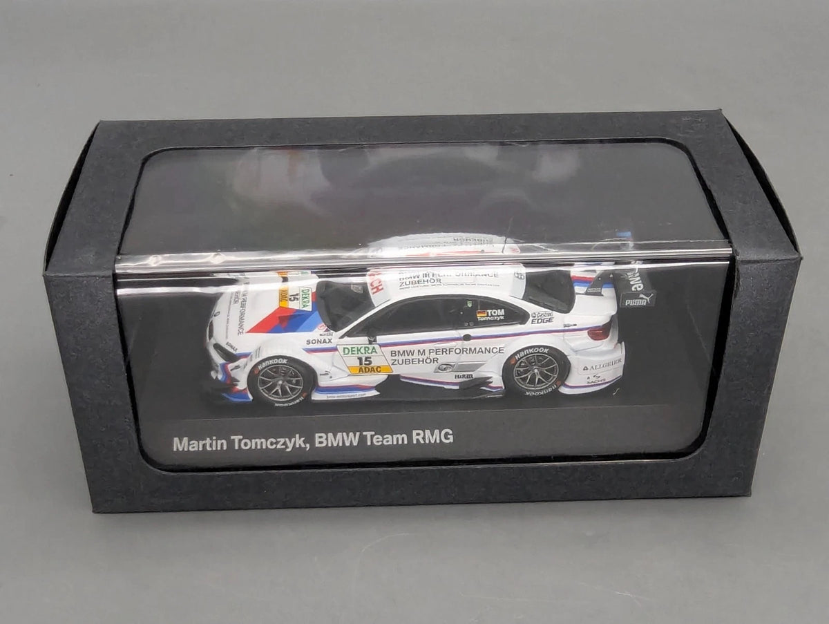 Modellautos 1:43 Minichamps BMW M3 DTM 2013 #15 Tom Tomczyk mit Dealer OVP
