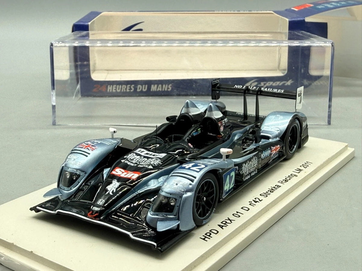 Modellautos 1:43 Spark HPD ARX 01 D #42 Strakka Racing LM 2011 mit OVP