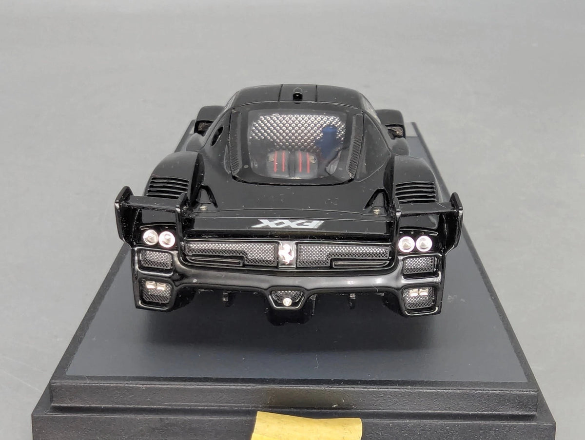 Modellautos 1:43 BBR Ferrari FXX  2006 Black mit Vitrine + OVP
