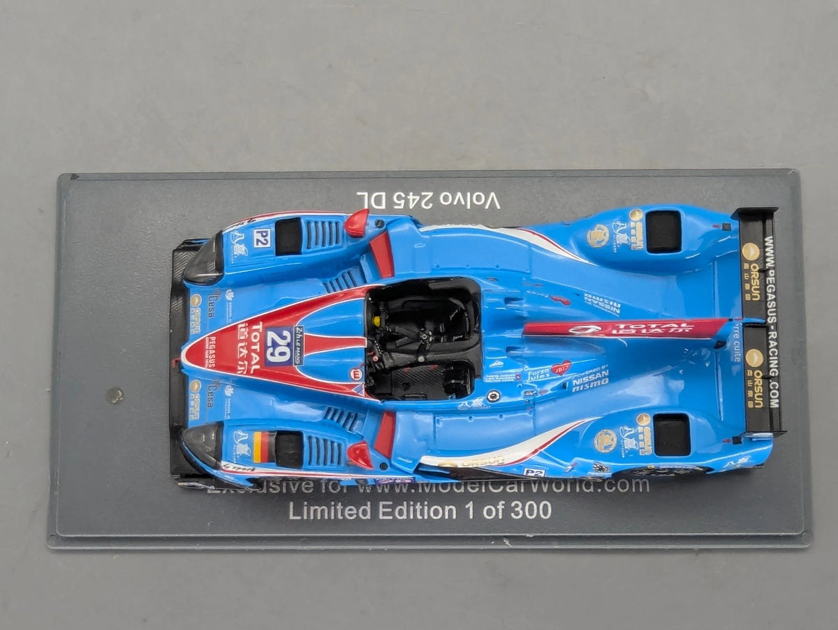 Modellautos 1:43 Spark Oreca 03R Nissan 24h Le Mans 2015 #29 Vitrine