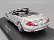 Modellautos 1:43 Norev Mercedes Benz SL Klasse SL 500 Silber mit Dealer OVP