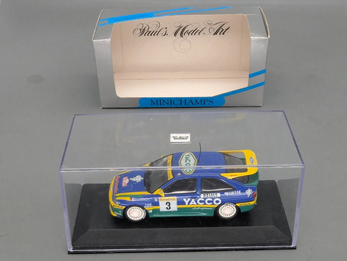 Modellautos 1:43 Minichamps Ford Escort RS Cosworth Gr A WINNER RMC 1996 #3 OVP
