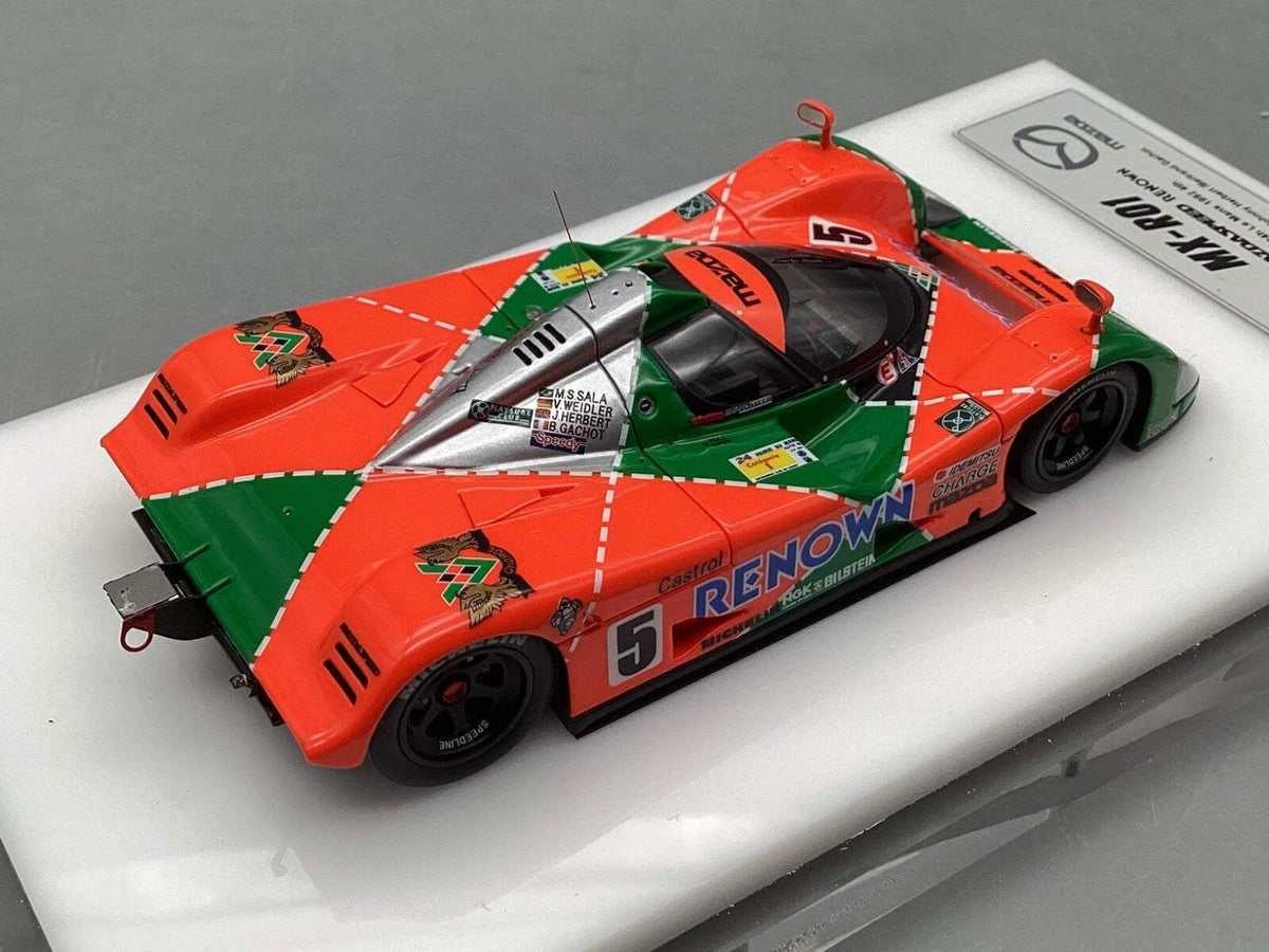 Eidolon Make Up 1:43 Mazda Speed MX-R01 Renon 24h Le Mans 1992 #5 Vitrine OVP