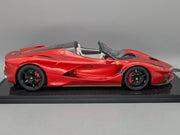 Modellautos 1:12 BBR Ferrari LaFerrari Aperta Met. Red UNIKAT 01/01 Vitrine OVP