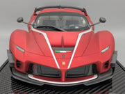 Modellautos 1:12 BBR Ferrari FXX-K EVO Soft Red Unikat Ltd 01/01 mit Vitrine OVP