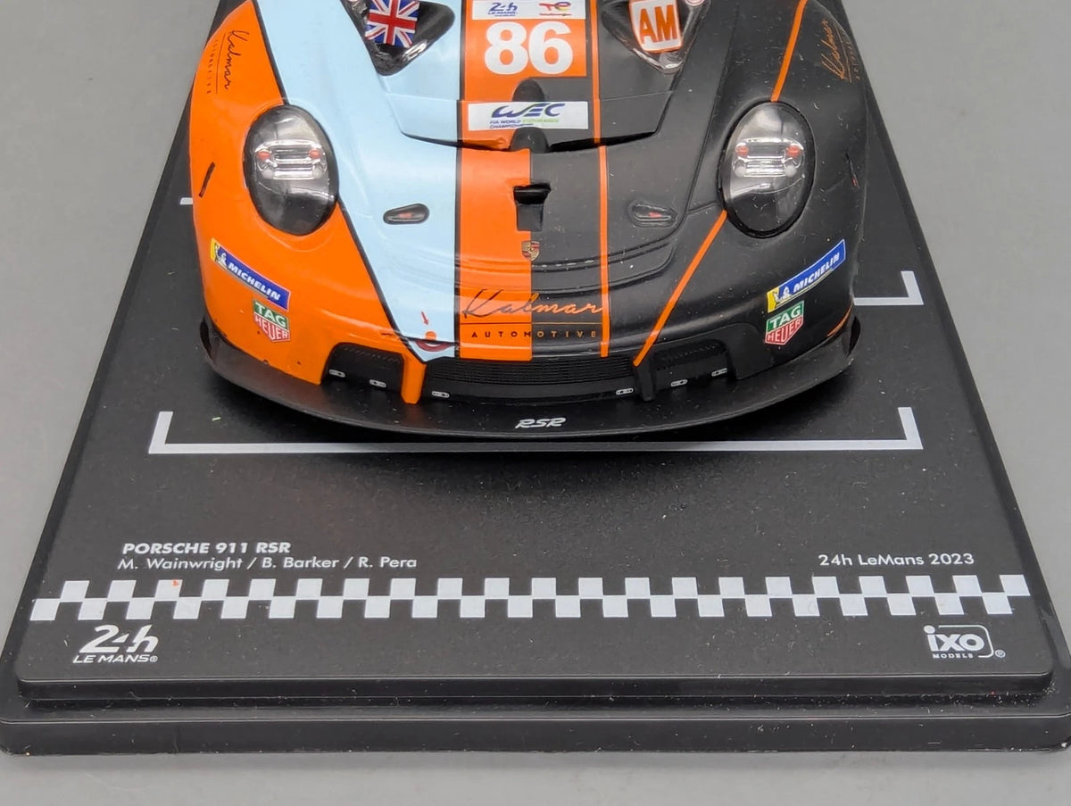 Modellautos 1:18 Ixo Porsche 911 RSR #86 24h Le Mans 2023 mit OVP