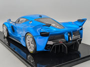 Modellautos 1:12 BBR Ferrari FXX-K 2014 Gloss Blue Emperor UNIKAT Ltd 01/01 OVP