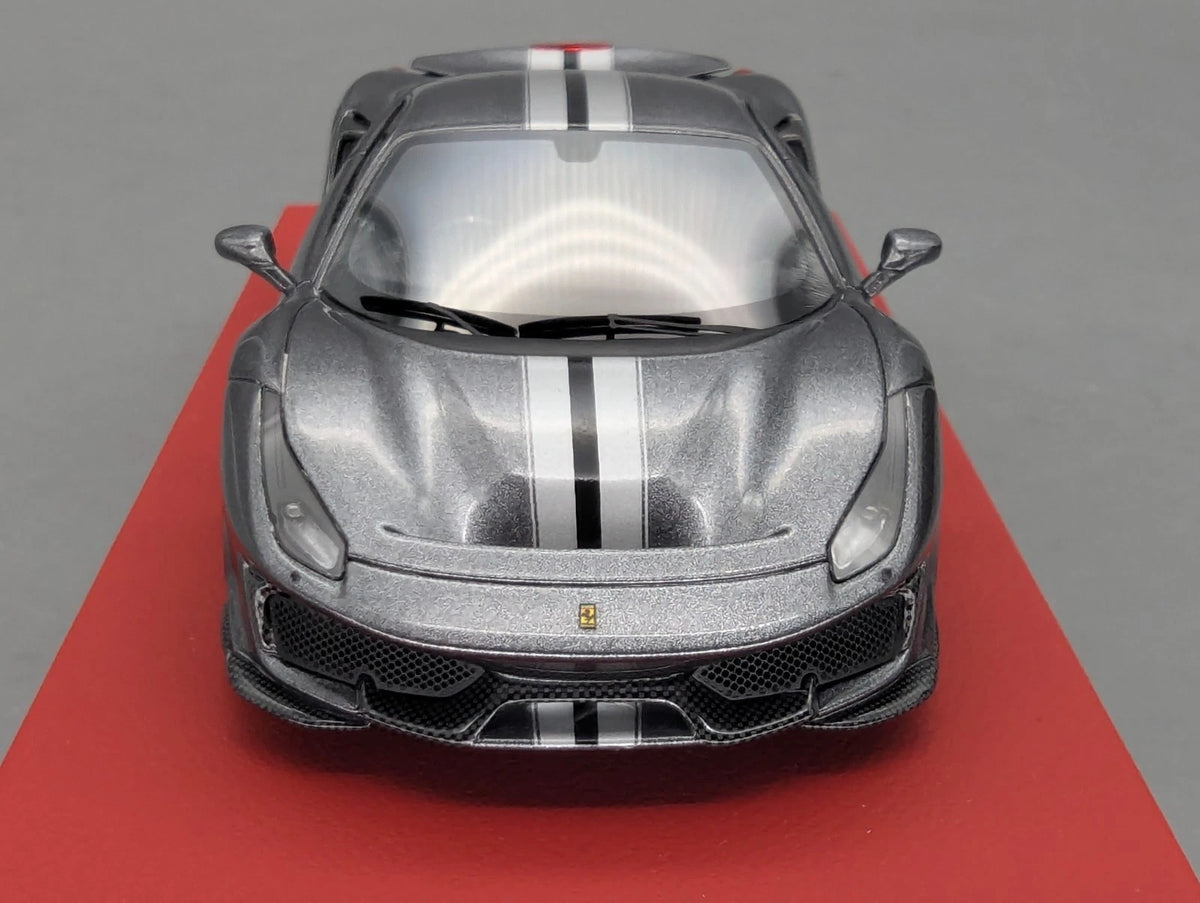 Modellautos 1:43 BBR Concept43 Ferrari 488 Pista RHD 2019 Grigio Ltd 01/20 OVP