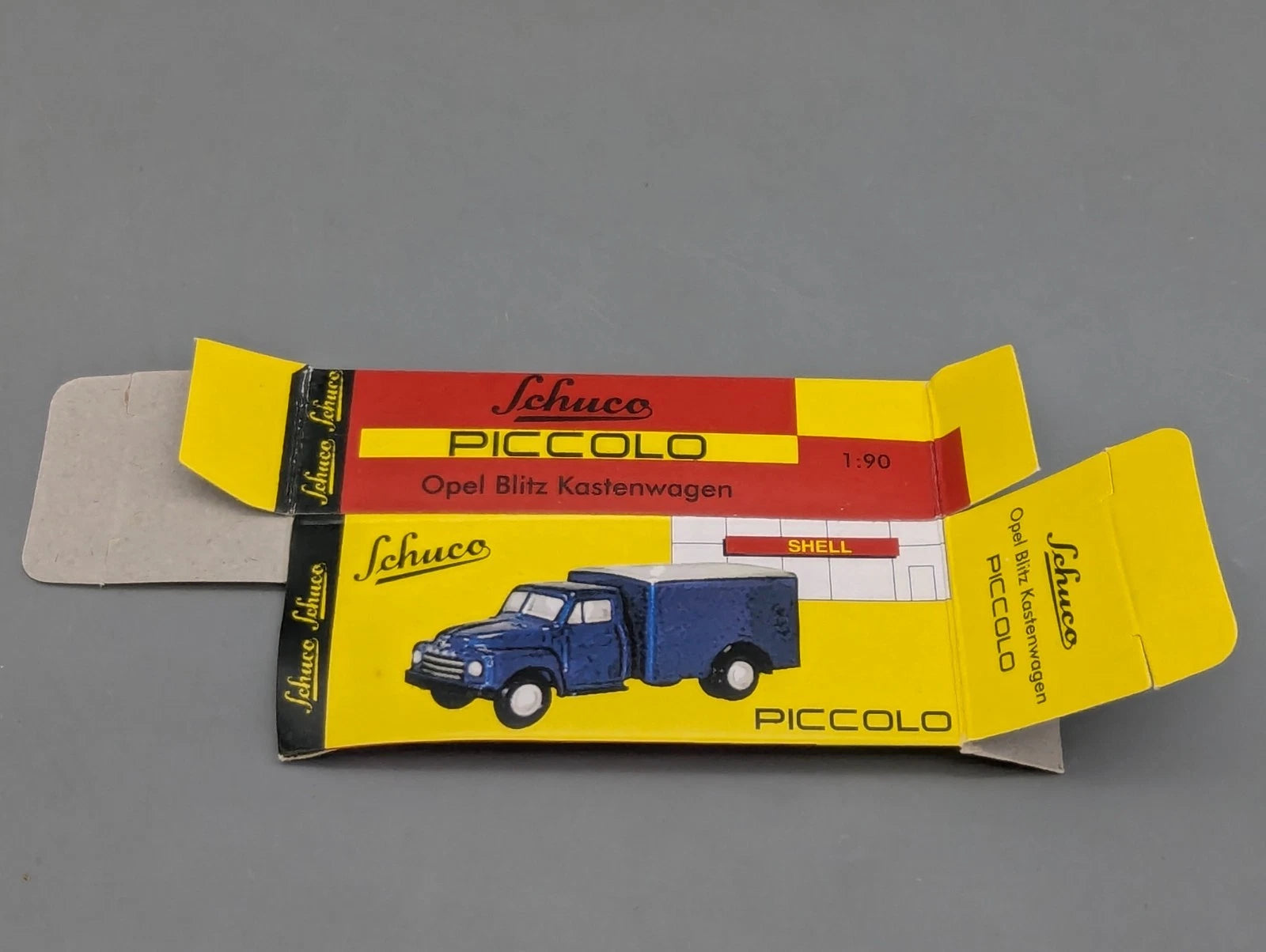 Modellautos 1:90 Schuco Piccolo Opel Blitz Die blaue Nacht 2008 Nürnberg in OVP