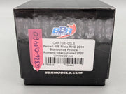 Modellautos 1:43 BBR Concept43 Ferrari 488 Pista RHD Blu TdF 2019 Ltd 7/20 OVP