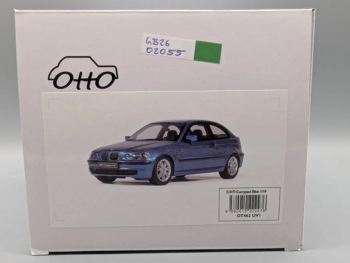 Modellautos 1:18 Otto Mobile OT462 BMW Compact E46 318 ti Blau mit OVP