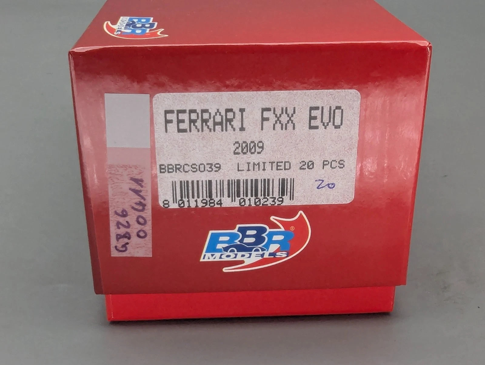 Modellautos 1:43 BBR CALSITO Ferrari FXX Evoluzione #20 Rot 20/20 OVP