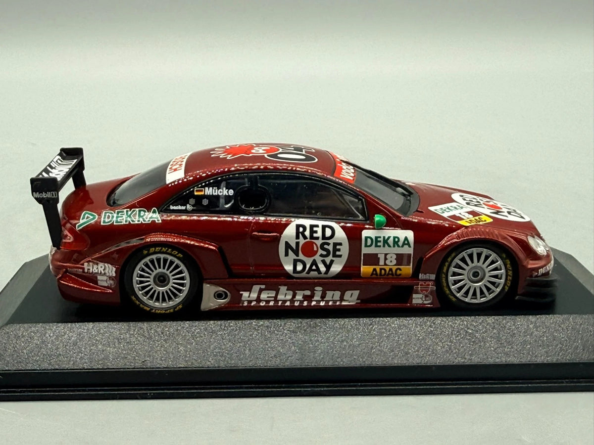 Modellautos 1:43 Minichamps Mercedes-Benz CLK DTM 2004 #18 mit OVP