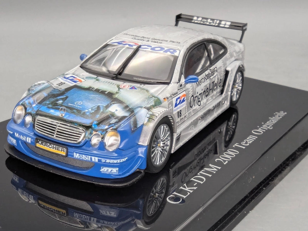 Modellautos 1:43 AUTOart Mercedes Benz CLK -DTM 2000 #18 mit Dealer OVP