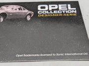 Modellautos 1:43 Ixo für Eaglemoss Opel Collection GT Erhard Schnell Vitrine