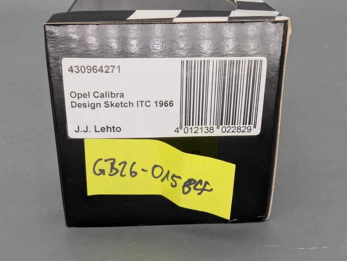 Modellautos 1:43 Minichamps Opel Calibra V6 ITC 1996 Designstudie J.J. Letho OVP
